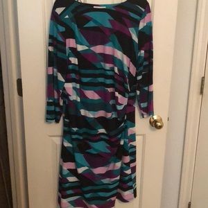 Calvin Klein Plus Size Printed Dress